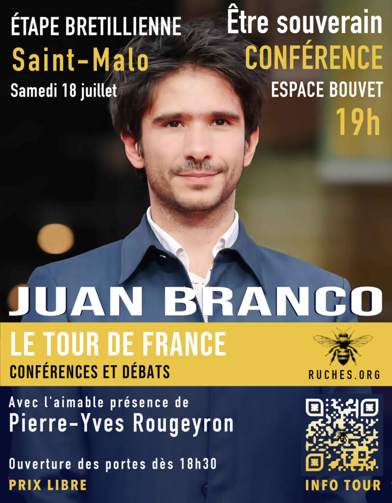 Conférence Juan Branco St Malo